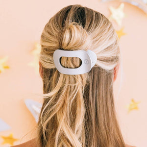Disco Daydream Small Flat Round Hair Clip
