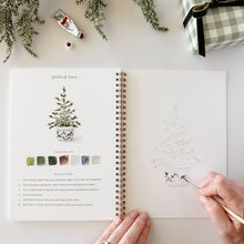 Load image into Gallery viewer, Classic Christmas Watercolor Workbook

