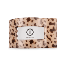 Load image into Gallery viewer, Blonde Tortoise Medium Flat Rectangle Hair Clip

