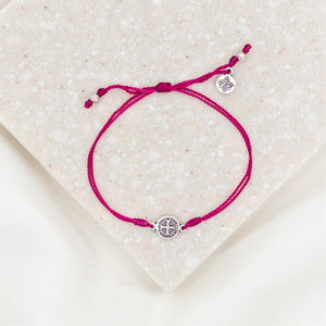 Breathe Blessing Bracelet - Silver Medal