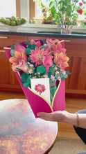 Load image into Gallery viewer, Dear Dahlia - Pop Up Flower Bouquet
