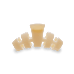 Classic Almond Beige Small Claw Hair Clip