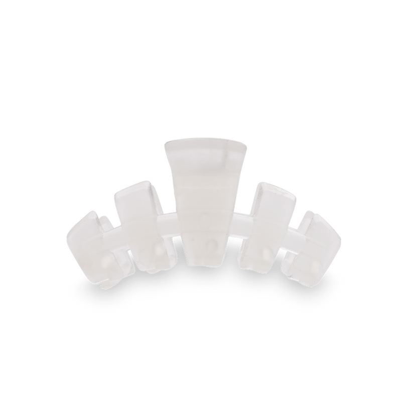 Classic Coconut White Tiny Claw Hair Clip