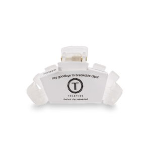 Classic Coconut White Tiny Claw Hair Clip