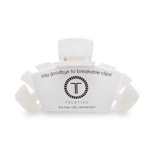 Classic Coconut White Large Claw Hair Clip