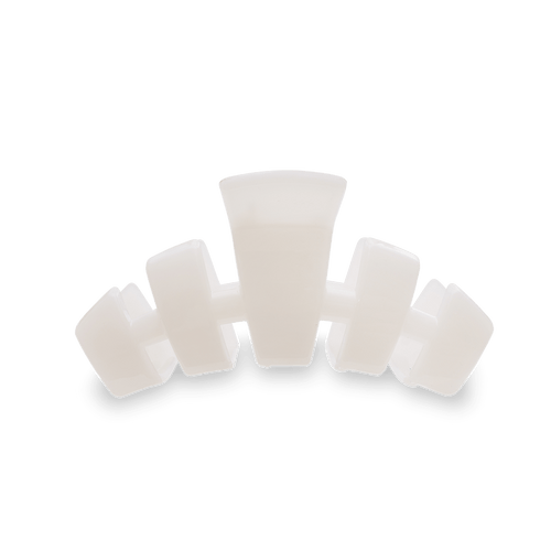 Classic Coconut White Medium Claw Hair Clip