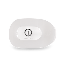 Load image into Gallery viewer, Coconut White Small Flat Round Hair Clip
