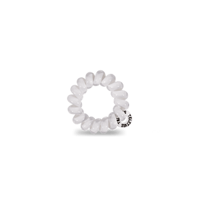 Coconut White Tiny Hair Ties Set of 5