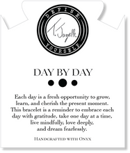 Load image into Gallery viewer, Day by Day Collection - Onyx Gemstone Bracelet
