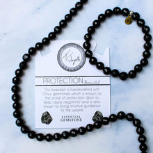 Load image into Gallery viewer, Defining Bracelet- Protection Bracelet with Onyx Gemstones
