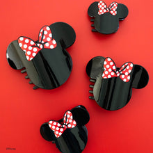 Load image into Gallery viewer, Disney: Minnie Mouse Shaped Medium Flat Hair Clip
