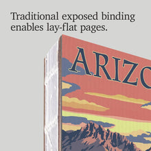 Load image into Gallery viewer, Arizona, Desert Cactus Trail Sunset - Premium Journal
