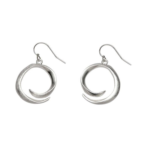 Open Swirl Earrings