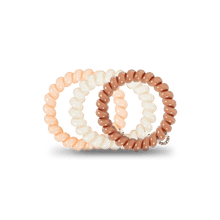 Load image into Gallery viewer, For the Love of Nudes Large Hair Ties Set of 3
