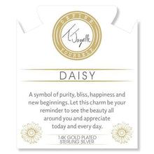 Load image into Gallery viewer, Gold Collection - Madagascar Quartz Bracelet with Daisy Gold Charm
