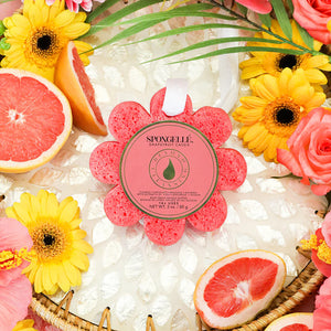 Grapefruit Cassis Wildflower Bath Sponge - 14+ Washes