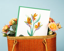 Load image into Gallery viewer, Quilled Bird of Paradise Greeting Card
