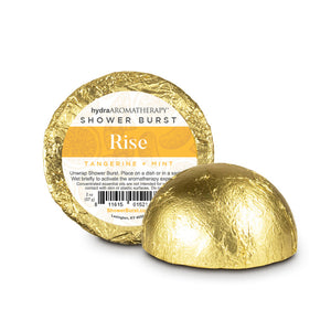 hydraAROMATHERAPY Shower Burst Duo in Rise