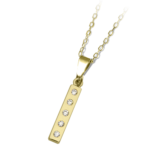 Intentions Gold Charm Necklace