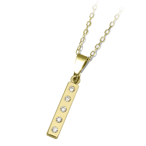 Intentions Gold Charm Necklace
