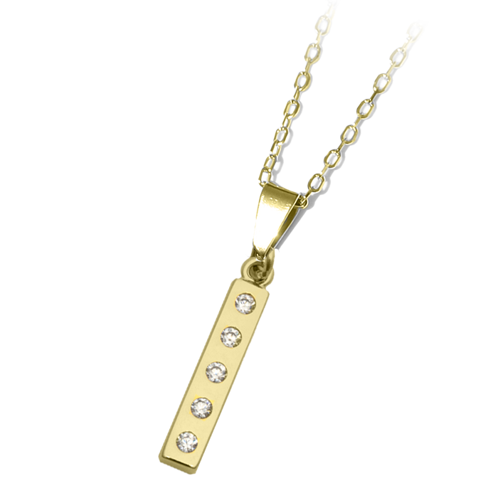 Intentions Gold Charm Necklace