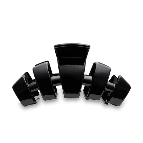 Classic Jet Black Large Claw Hair Clip