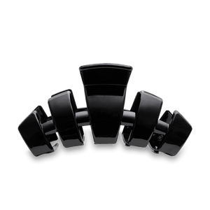 Classic Jet Black Large Claw Hair Clip