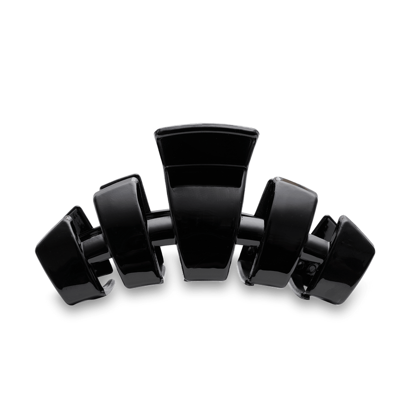 Classic Jet Black Large Claw Hair Clip