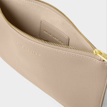 Load image into Gallery viewer, Hallie Wristlet Pouch - Light Taupe
