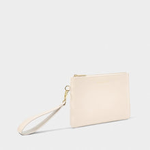 Load image into Gallery viewer, Zana Wristlet Pouch - Eggshell
