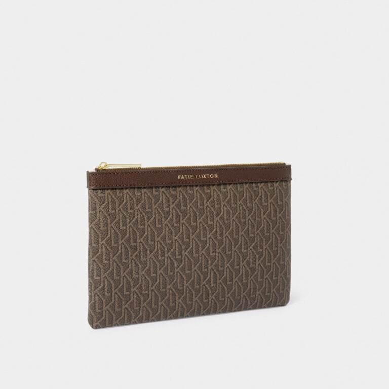 Signature Pouch - Chocolate