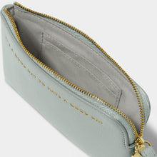 Load image into Gallery viewer, Positivity Pouch - Its a Good Day to have A Good Day -  Duck Egg Blue
