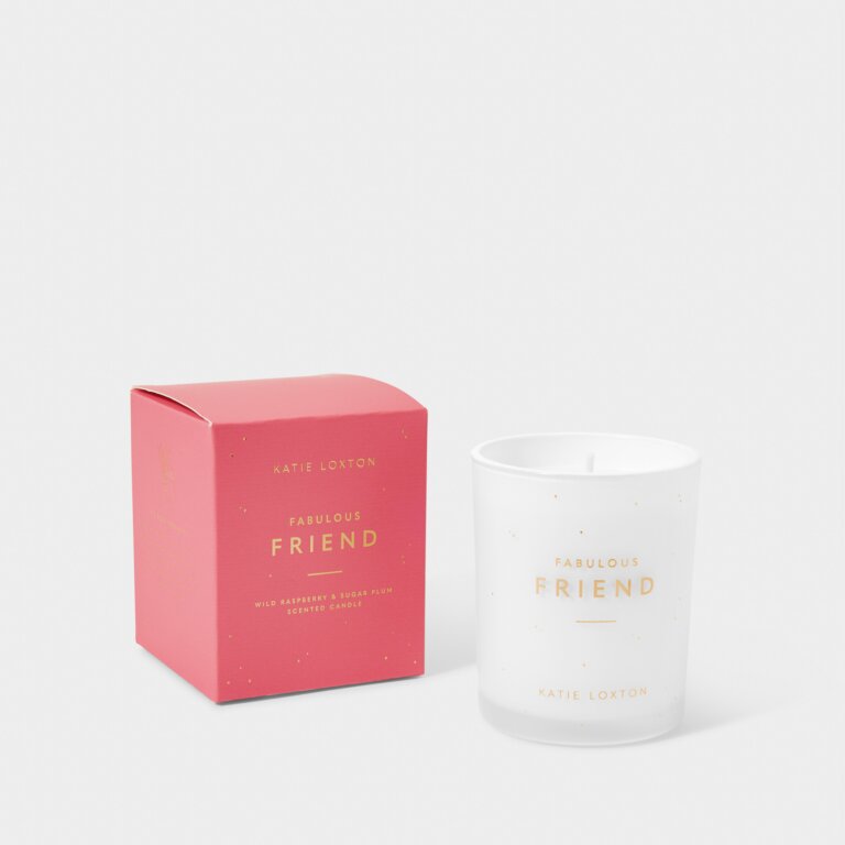 Fabulous Friend Candle - Wild Raspberry and Sugar Plum