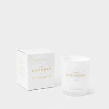 Load image into Gallery viewer, Happy Birthday Candle - Sweet Vanilla and Salted Caramel

