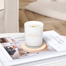 Load image into Gallery viewer, Make Today Magical Candle - Fresh Linen and White Lily

