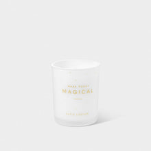 Load image into Gallery viewer, Make Today Magical Candle - Fresh Linen and White Lily
