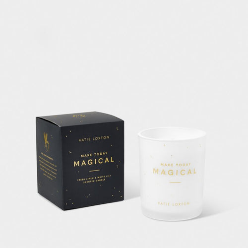 Make Today Magical Candle - Fresh Linen and White Lily