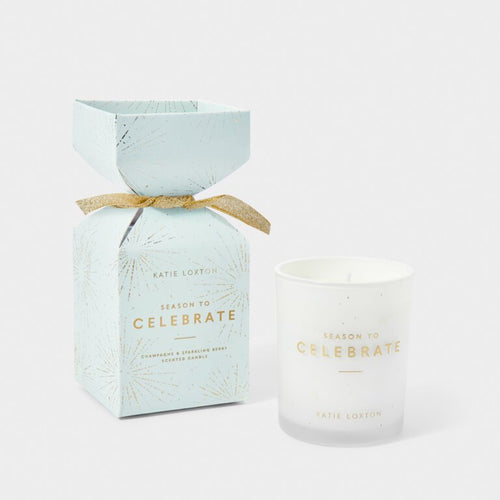 Christmas Candle 'Season To Celebrate' - Champagne And Sparkling Berry