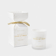 Load image into Gallery viewer, Christmas Candle &#39;With Love&#39; - Frosted Pine And Cedarwood
