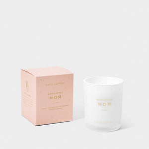 Wonderful Mom Candle - Sweet Vanilla and Salted Caramel