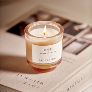 white lily candle Sentiment Candle 'Home'