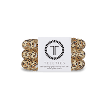 Load image into Gallery viewer, Leopard Large Hair Ties Set of 3
