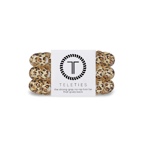 Leopard Large Hair Ties Set of 3