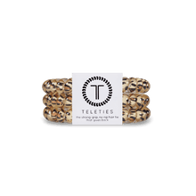 Load image into Gallery viewer, Leopard Small Hair Ties Set of 3
