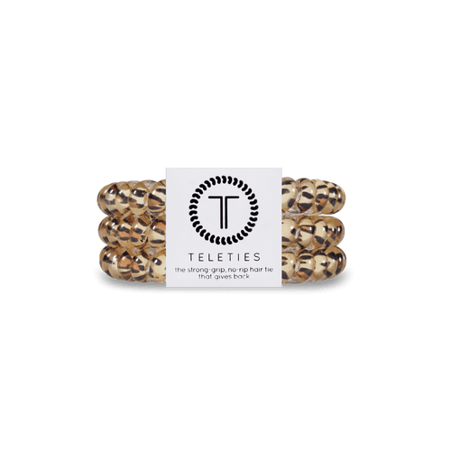 Leopard Small Hair Ties Set of 3
