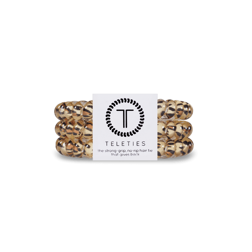 Leopard Small Hair Ties Set of 3