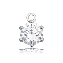 Load image into Gallery viewer, Madagascar Quartz Gemstone Bracelet with Shine Like A Diamond Sterling Silver Charm
