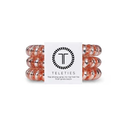 Millennial Pink Large Hair Ties Set of 3