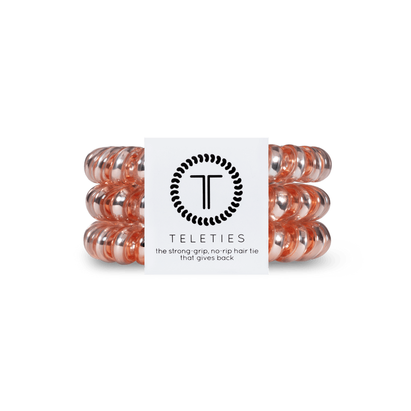 Millennial Pink Large Hair Ties Set of 3