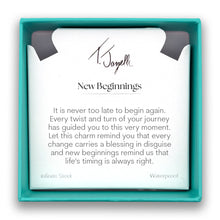 Load image into Gallery viewer, New Beginnings Charm with Moonstone Gemstone Bracelet

